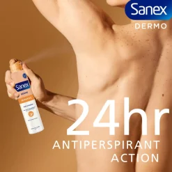 6x Sanex Deodorant Spray Dermo Sensitive 200 ml
