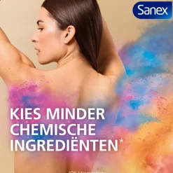 6x Sanex Deodorant Stick Dermo Sensitive 65 ml