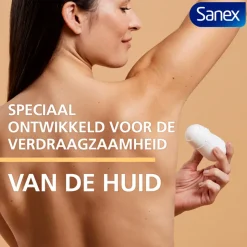 6x Sanex Deodorant Stick Dermo Sensitive 65 ml