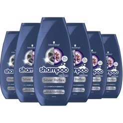 6x Schwarzkopf Silver Reflex Shampoo 250 ml