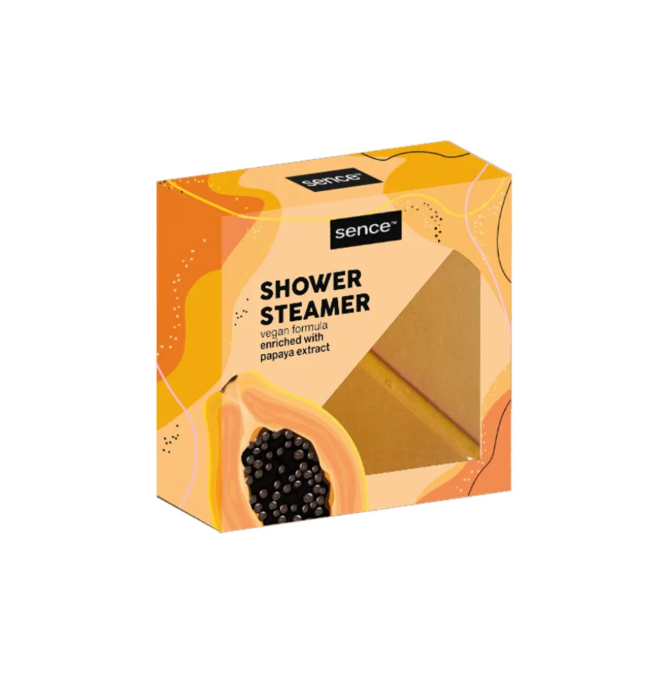 6x Sence Collection Shower Steamer Papaya Planet Love 150 gr