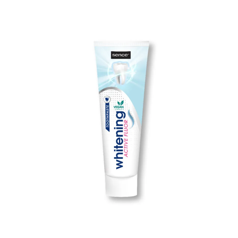 6x Sence Fresh Tandpasta Whitening Fluor Fresh 75 ml