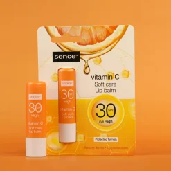 4x Sence Lippenbalsem Vitamine C met SPF 30