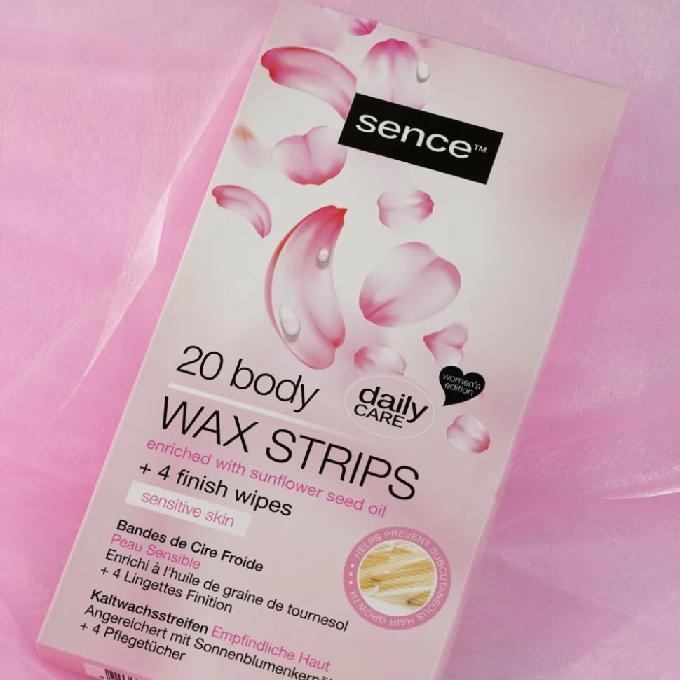 6x Sence Wax Strips voor het Lichaam 20 stuks