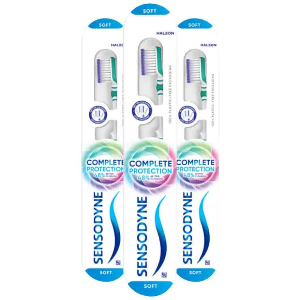 3x Sensodyne Tandenborstel Complete Care Soft