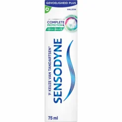 3x Sensodyne Tandpasta Complete Protection + Fresh Breath 75 ml