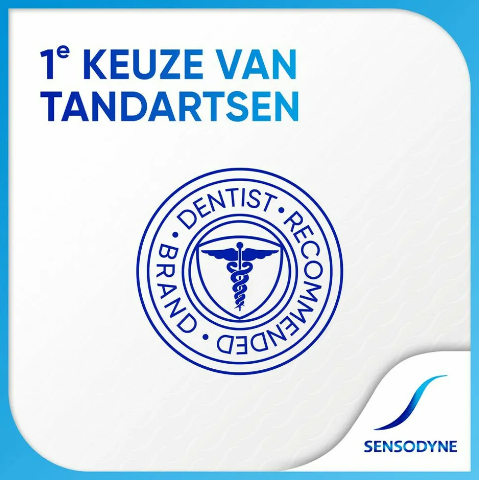 3x Sensodyne Tandpasta Extra Fresh Mini Extra Fresh Mini 15 ml
