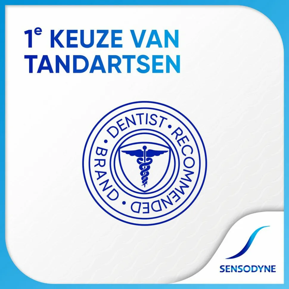 3x Sensodyne Tandpasta Gevoeligheid & Tandvlees Original 75 ml
