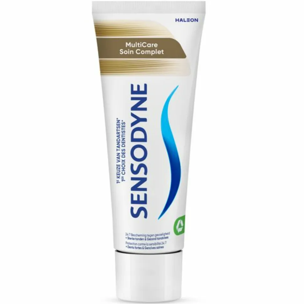 3x Sensodyne Tandpasta MultiCare 75 ml