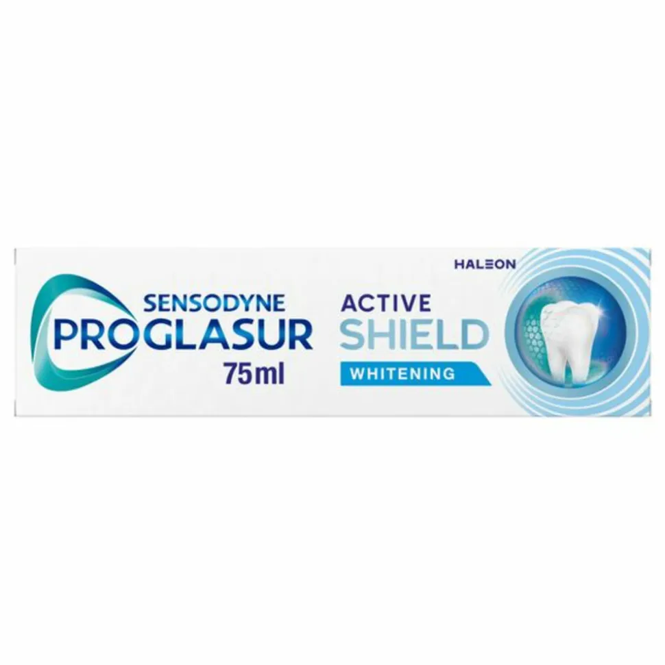 6x Sensodyne Tandpasta ProGlasur Active Shield Whitening 75 ml