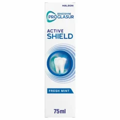 3x Sensodyne Tandpasta ProGlasur Active Shield Fresh Mint 75 ml