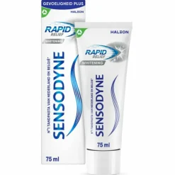 6x Sensodyne Tandpasta Rapid Relief Whitening 75 ml