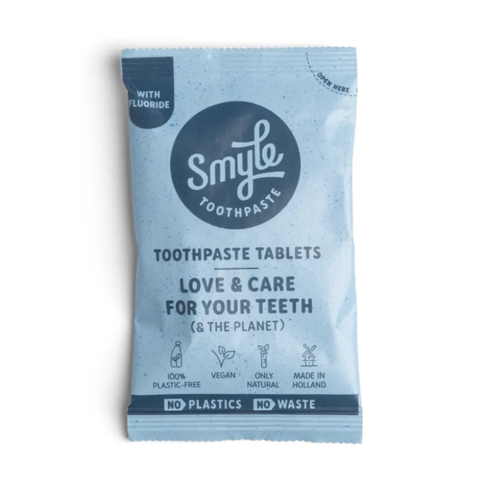 3x Smyle Tandpasta Tabs Navulling met Fluoride 65 stuks