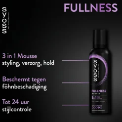 6x Syoss Fullness Haarmousse 250 ml