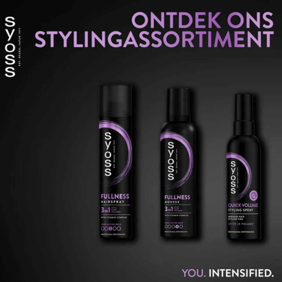 6x Syoss Fullness Haarmousse 250 ml