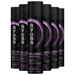 6x Syoss Fullness Haarspray 300 ml