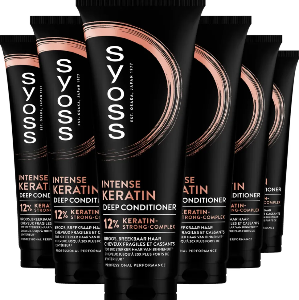 6x Syoss Keratin Conditioner 250 ml