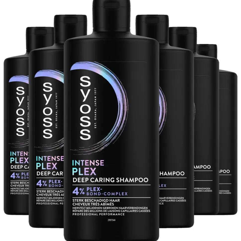 6x Syoss Plex Shampoo 440 ml