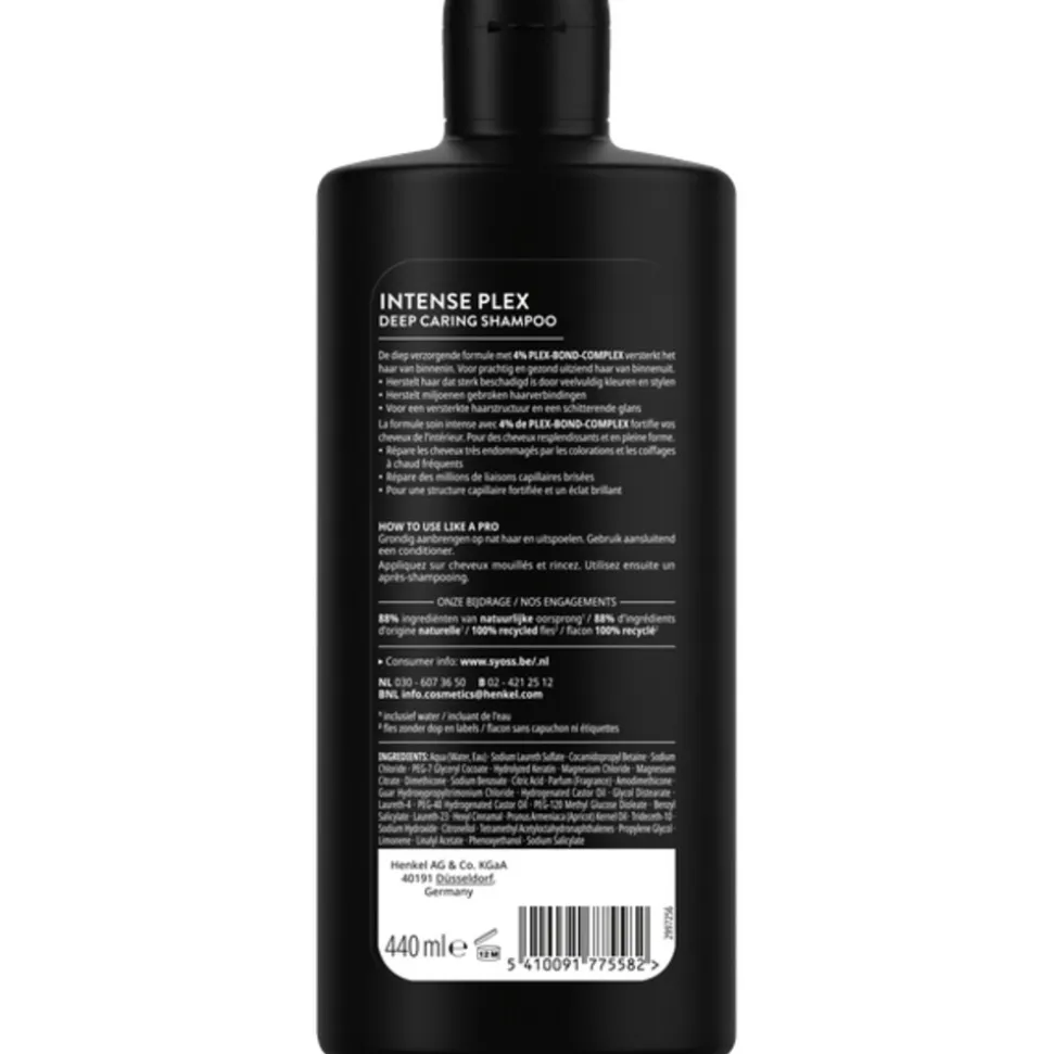 6x Syoss Plex Shampoo 440 ml