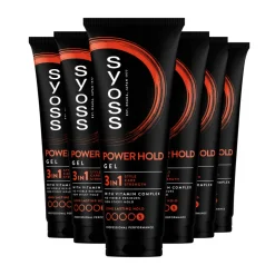 6x Syoss Power hold Haargel 250 ml