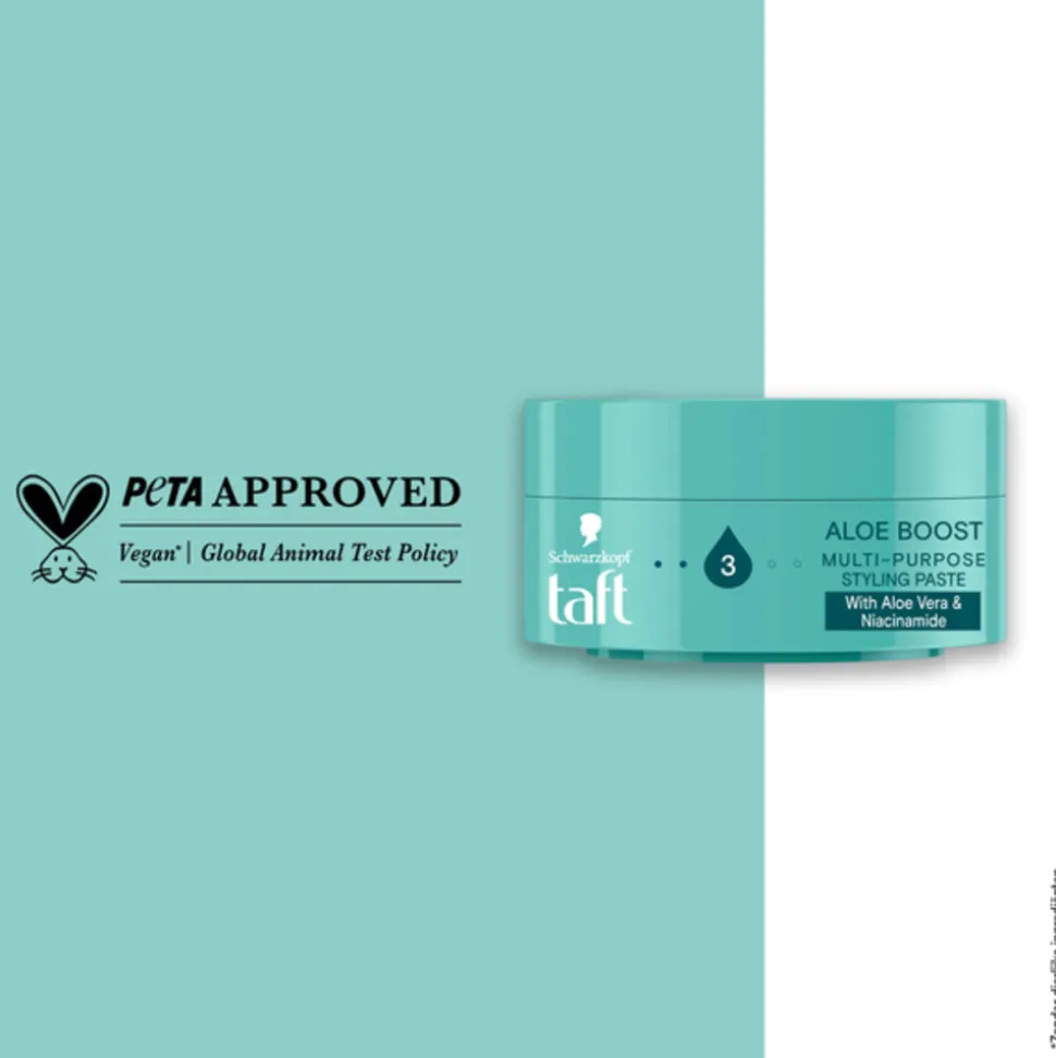 6x Taft Aloe Boost Haarpaste 75 ml