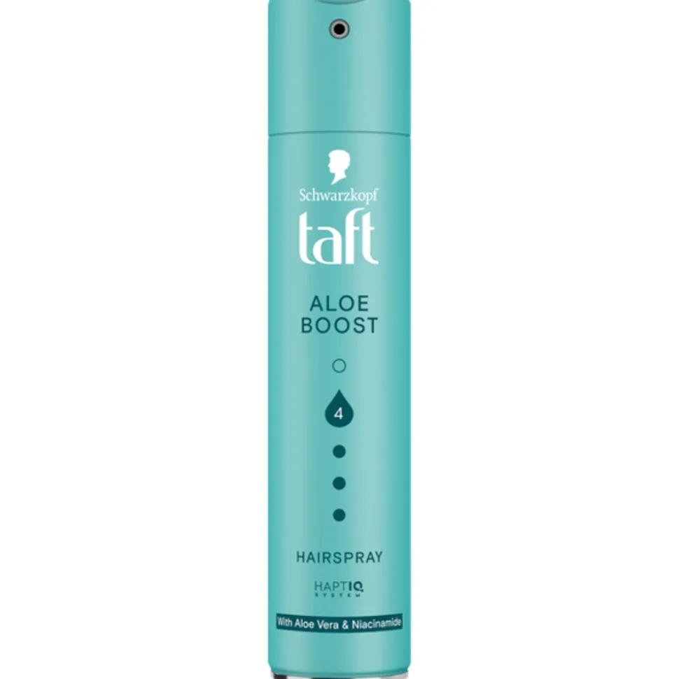 6x Taft Hairspray Aloe Boost 250 ml