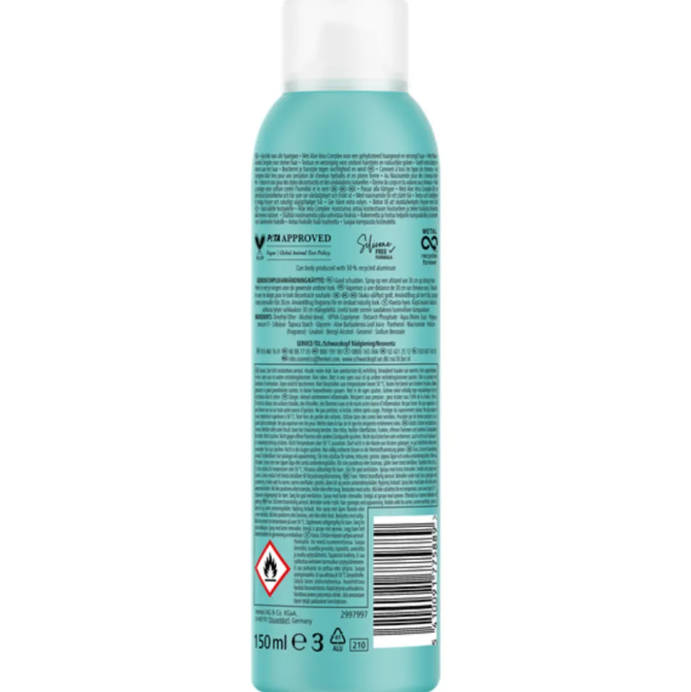 6x Taft Texturizing Spray Aloe Boost 150 ml