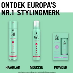 6x Taft True Volume Haarpoeder 10 gr