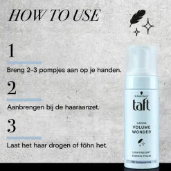 6x Taft Volume Poeder Volume Wonder 150 ml