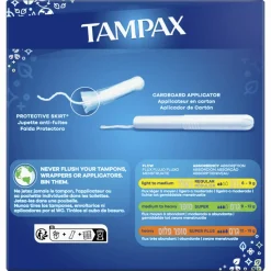 8x Tampax Tampons Super 40 stuks