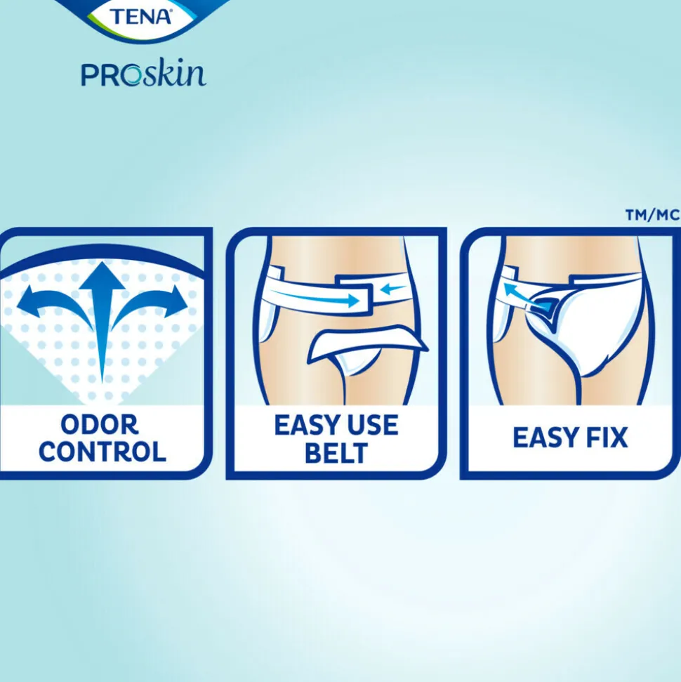 3x TENA Proskin Flex Maxi XL 21 stuks