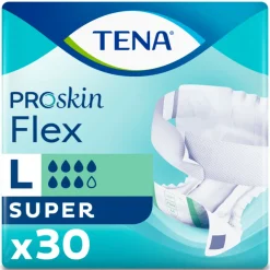 3x TENA Proskin Flex Super L 30 stuks