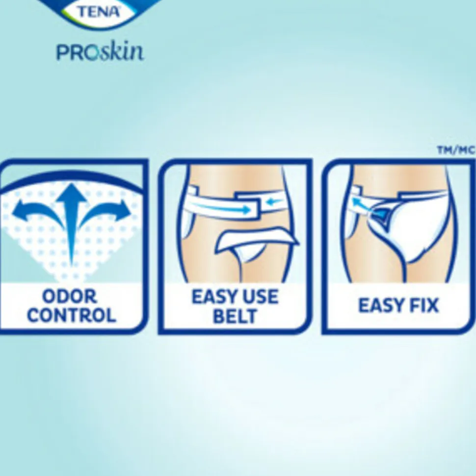 3x TENA Proskin Flex Super XL 30 stuks