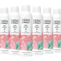 6x Therme Anti-Transpirant Bali Flower 150 ml