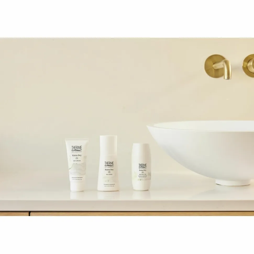 6x Therme Anti-Transpirant Extra Dry Zen White Lotus Spray 75 ml