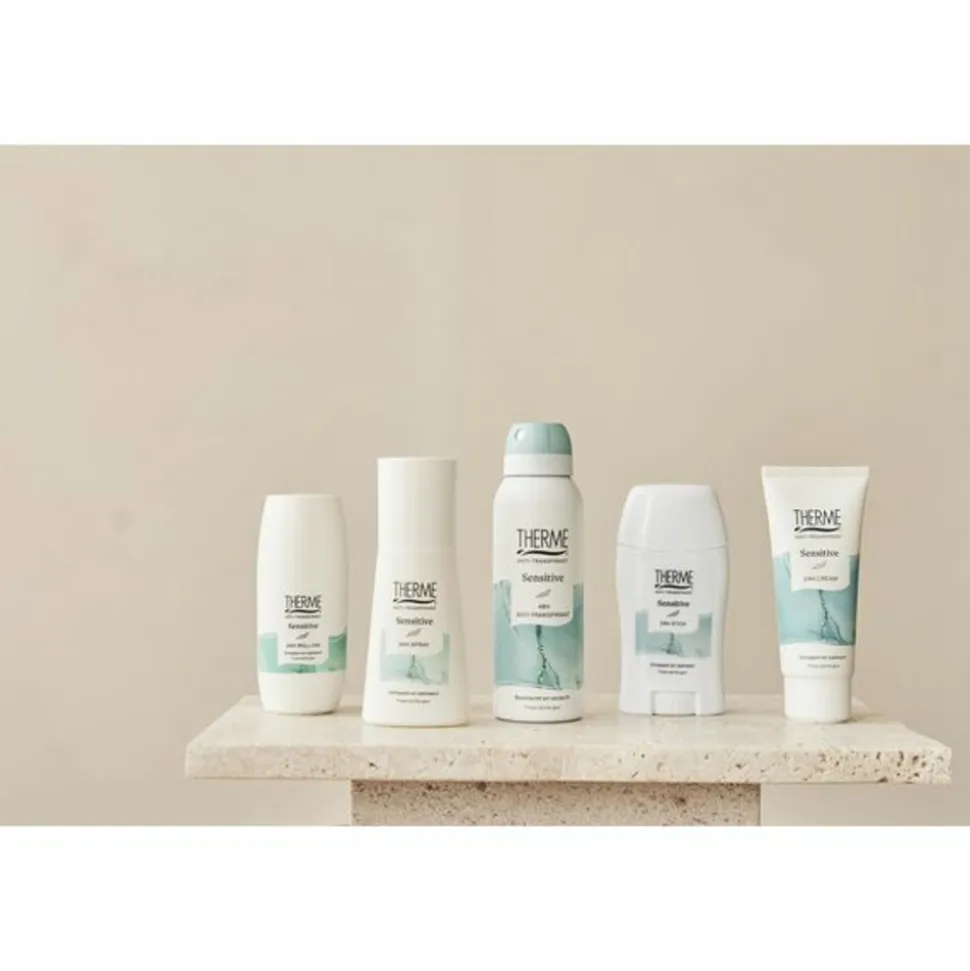 6x Therme Anti-Transpirant Sensitive Spray 125 ml