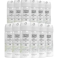 12x Therme Anti-Transpirant Zen White Lotus 50 ml