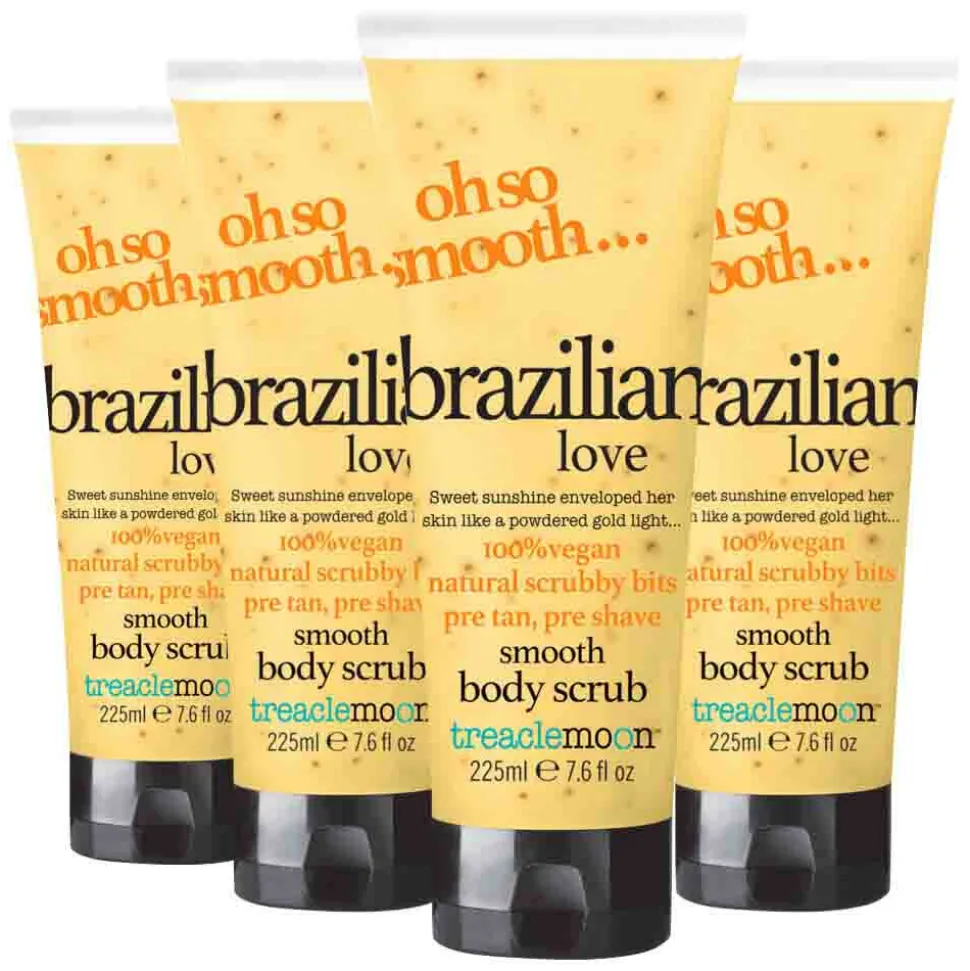 4x Treaclemoon Brazilian Love Bodyscrub 225 ml