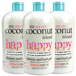 3x Treaclemoon My Coconut Island Bad en Douchegel 500 ml