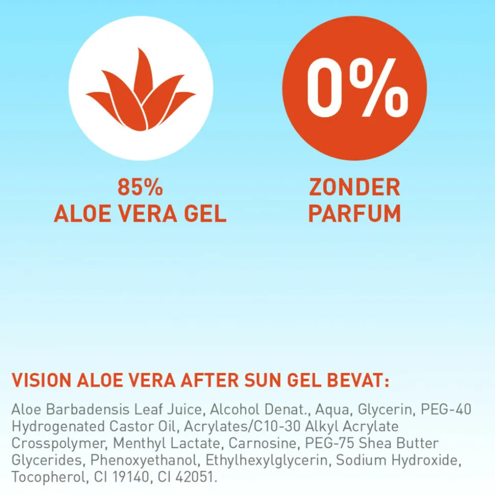 2x Vision Aftersun Gel Aloë Vera 200 ml