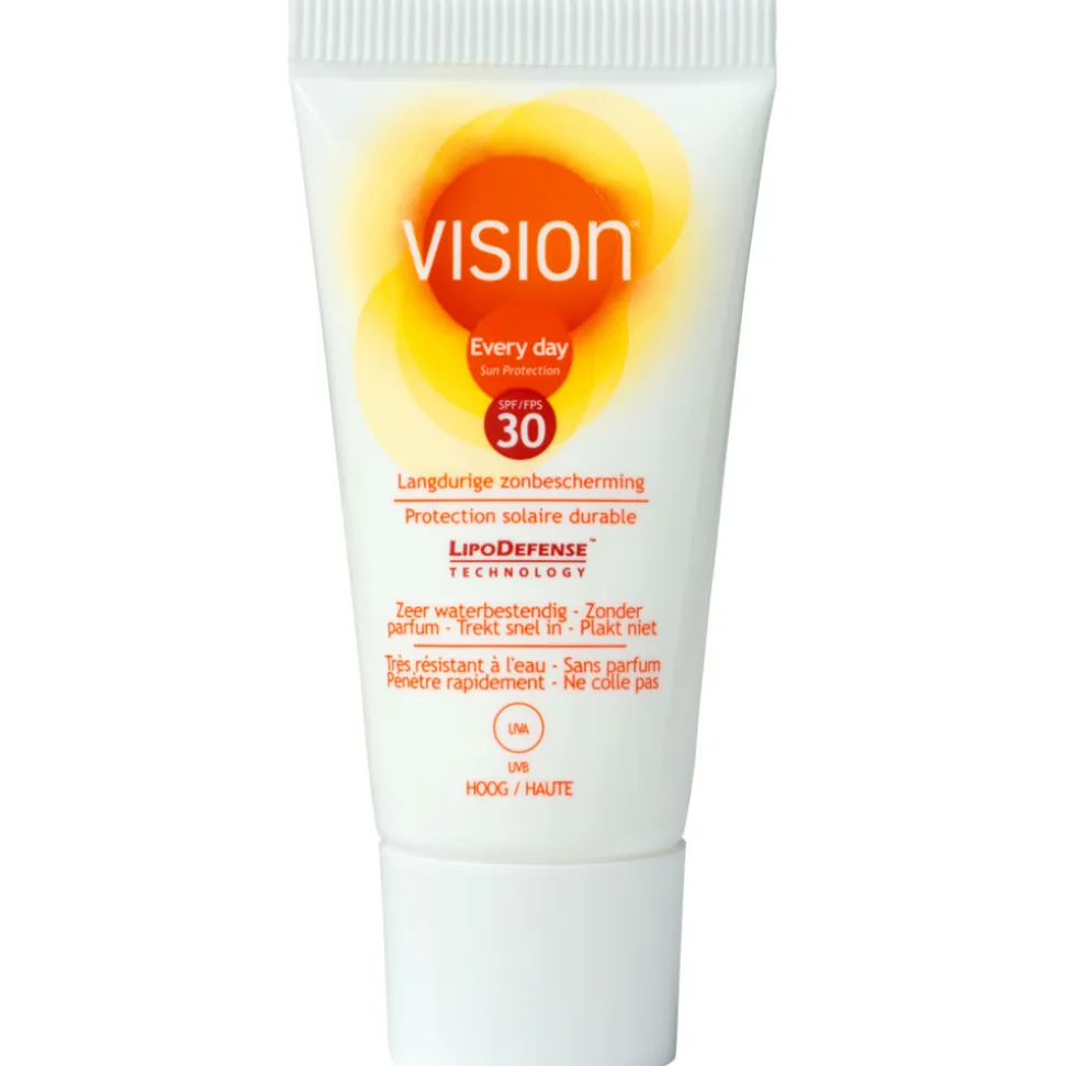 2x Vision Zonnebrand Every Day Sun SPF 30 Mini 15 ml