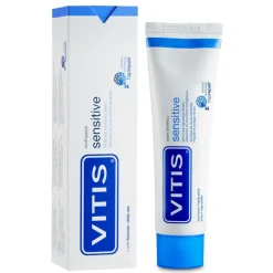 3x Vitis Tandpasta Sensitive 75 ml