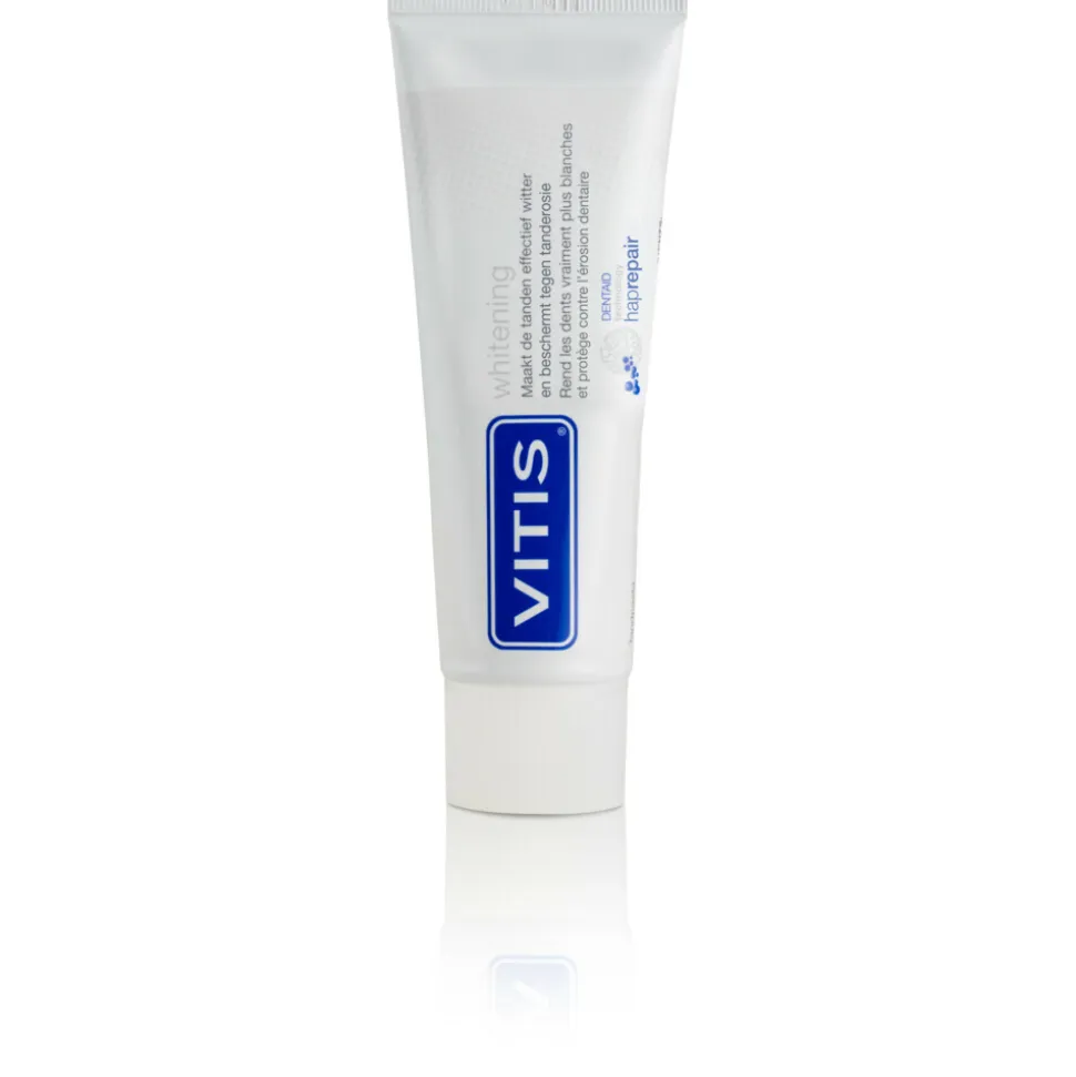 6x Vitis Tandpasta Whitening 75 ml