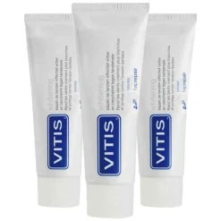 3x Vitis Tandpasta Whitening 75 ml