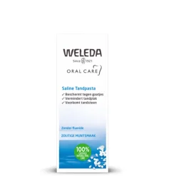 4x WELEDA Tandpasta Saline 75 ml
