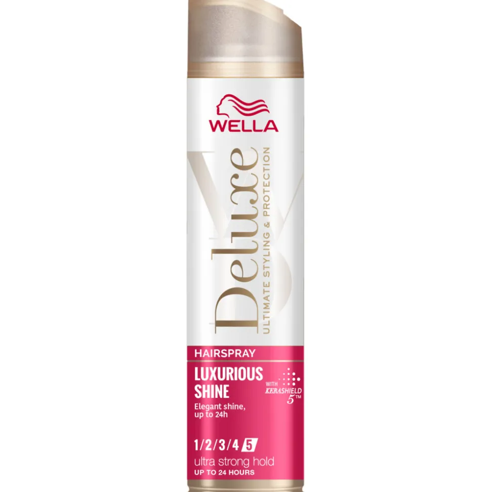 6x Wella Deluxe Luxurious Shine Haarspray 250 ml