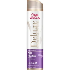 6x Wella Deluxe Pure Fullness Haarspray 250 ml