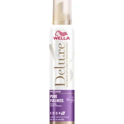 6x Wella Deluxe Pure Fullness Mousse 200 ml