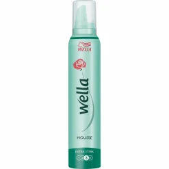 6x Wella Extra Strong Hold Haarmousse 200 ml