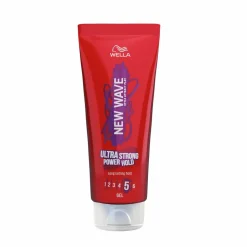 6x Wella New Wave Ultra Strong Power Hold Haargel 200 ml